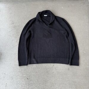 Iceberg 100% Wool Cowl Neck Sweater Mens Gray XXL